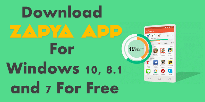 Install zapya file transfer app for pc and mac download